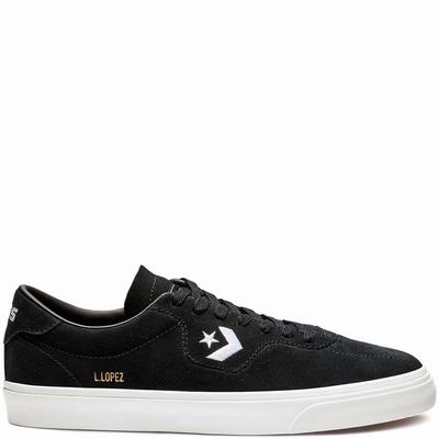 Converse CONS Louie Lopez Pro - Miesten Tennarit - Mustat/Valkoinen